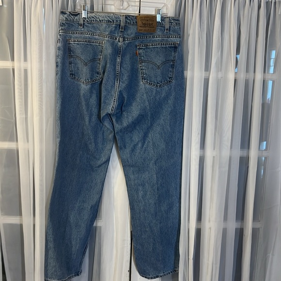 Vintage Levi's 505 Orange Tab Regular Fit Straight Leg Jean Men’s Size 40 X 30 - Picture 6 of 12